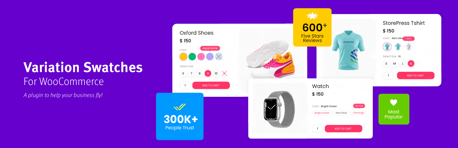 woocommerce product variations swatches